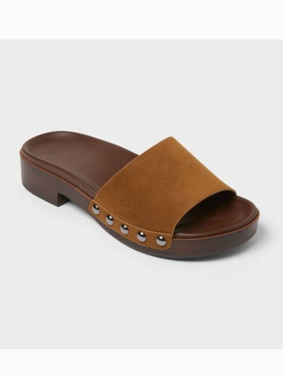Universal Thread Shoes - Universal Thread - Women’s Hera Western Sandals with Memory Foam Inso Brown 7